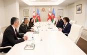 Azerbaijan defence minister, Georgia PM discuss cooperation in Tbilisi