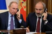 Putin, Pashinyan discuss EAEU summit in phone call