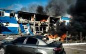 Russian drone strike hits Kyiv factory, killing four workers