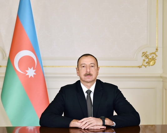 Congratulatory address of Ilham Aliyev to the people of Azerbaijan