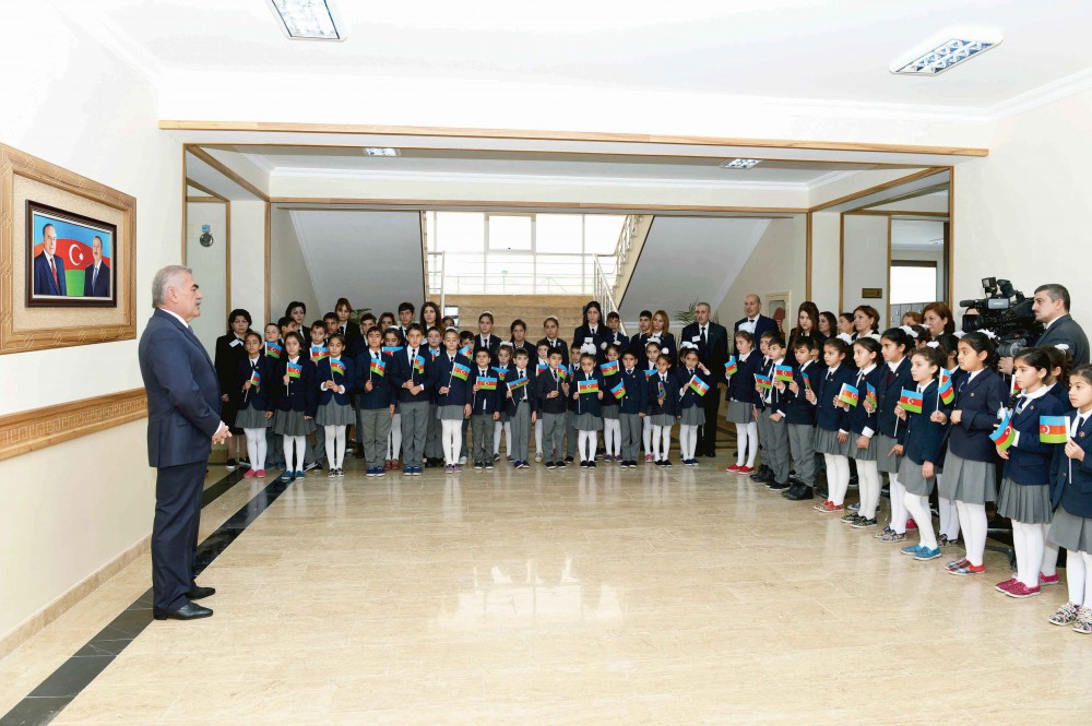 New building of Nakhchivan city secondary school No13 commissioned