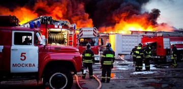 One person reported dead, 9 injured in Moscow hotel fire