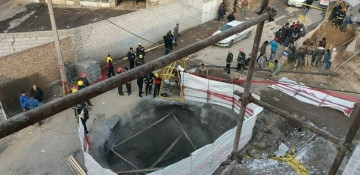 Tunnel collapse in Tabriz killed 3 and injured 2 people