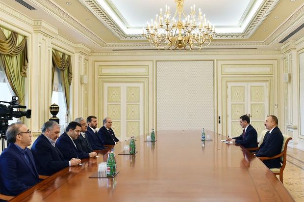 President receives delegation of West Azerbaijan Province of Iran