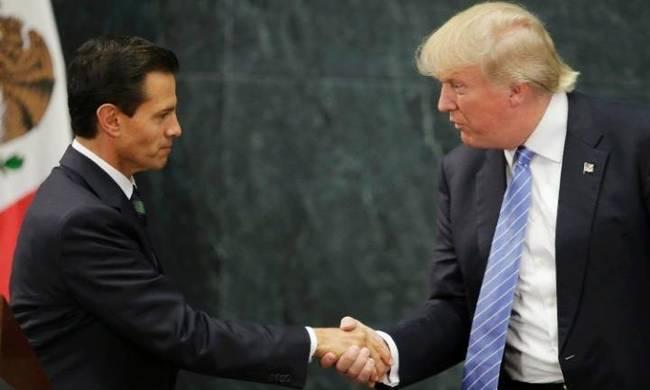 Trump and Nieto talk on phone