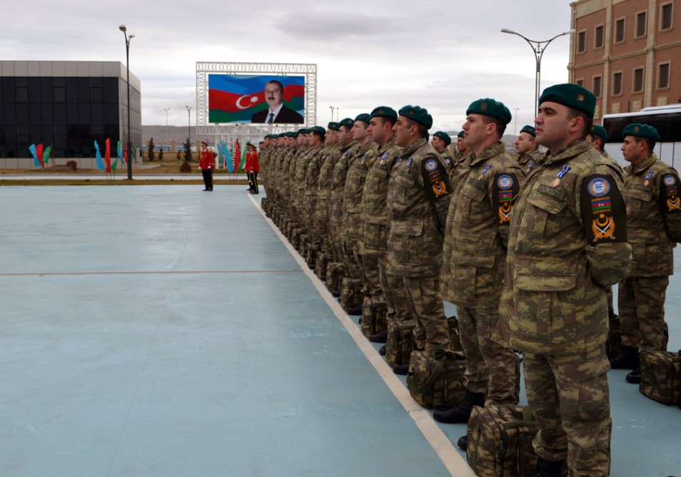 Group of Azerbaijani peacekeepers return from Afghanistan
