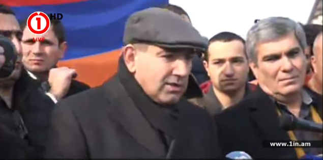 Yerevan holds protest action against extradition of blogger Lapshin