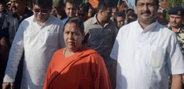 Indian water minister Uma Bharti says she had rape suspects tortured