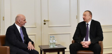 Azerbaijani President met with Afghan President in Munich