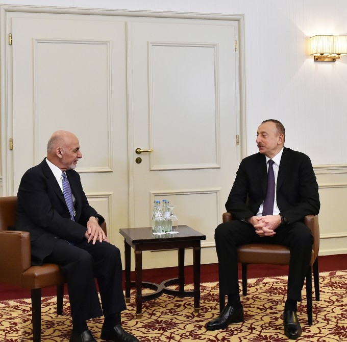 Azerbaijani President met with Afghan President in Munich