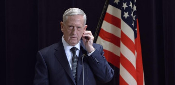 US defense minister in Baghdad for unannounced visit