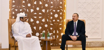 President Ilham Aliyev met with President and CEO of Qatar Petroleum