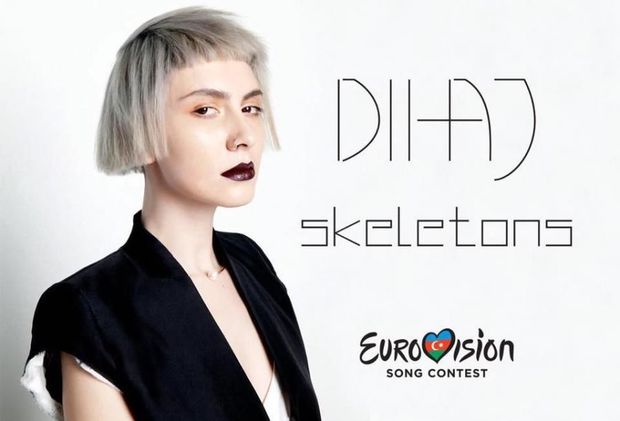 Azerbaijani singer DiHaj reveals Skeletons for Eurovision 2017 - VIDEO