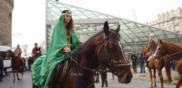 Last Tuesday before Novruz: Festive mood in Baku - PHOTOS