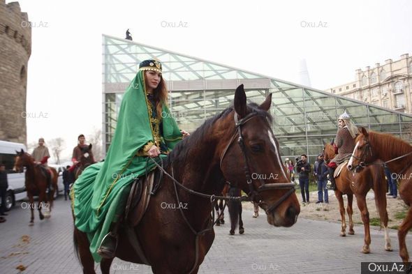 Last Tuesday before Novruz: Festive mood in Baku - PHOTOS