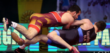 Azerbaijani Greco-Roman wrestlers win World Cup silver