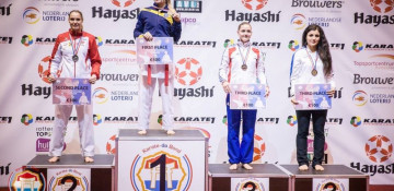 Azerbaijani karate fighter wins Rotterdam tournament