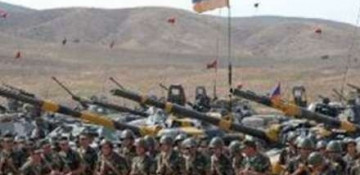 Armenian armed forces holding military exercises in occupied Azerbaijani lands