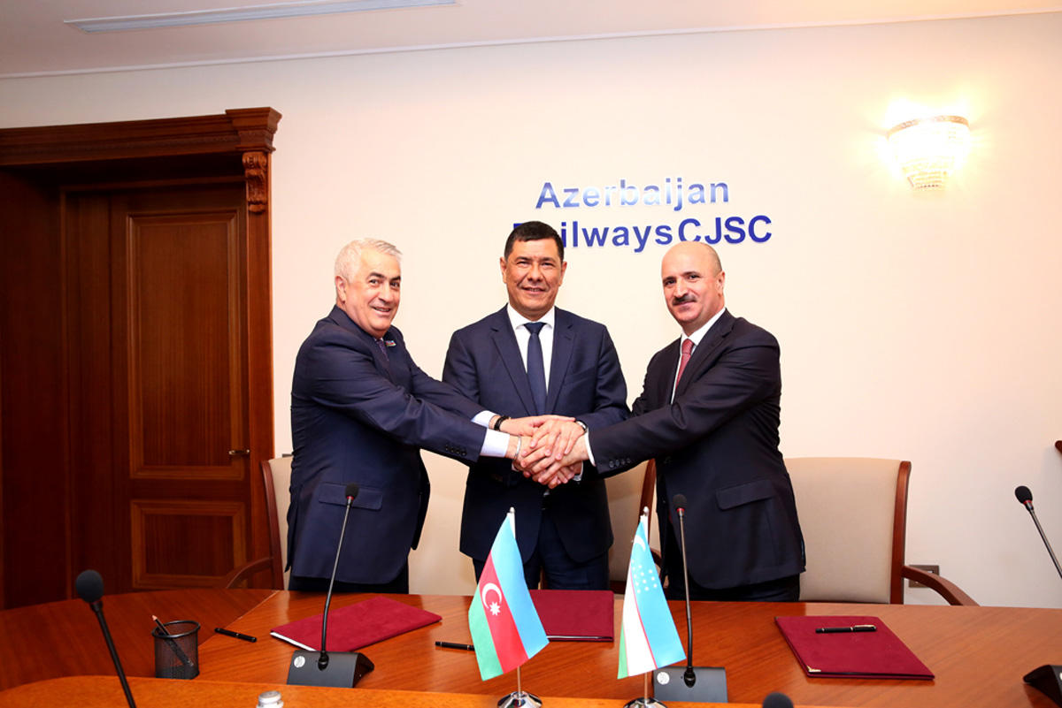 Azerbaijan, Uzbekistan to expand railway co-op 