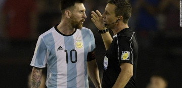 Lionel Messi suspended for four World Cup qualifiers over match official abuse
