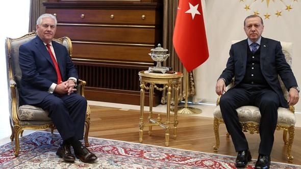 Erdogan, Tillerson discuss FETO, Daesh