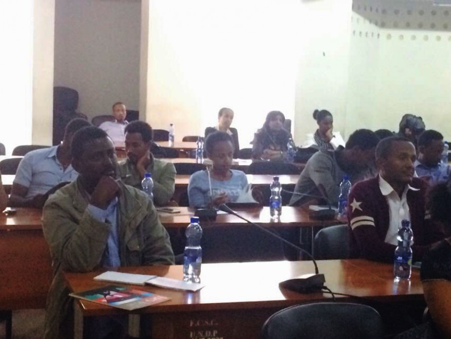 Spokesperson of MFA delivers report at Ethiopian University
