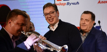 Vucic wins Serbian presidential election with over 55% of votes