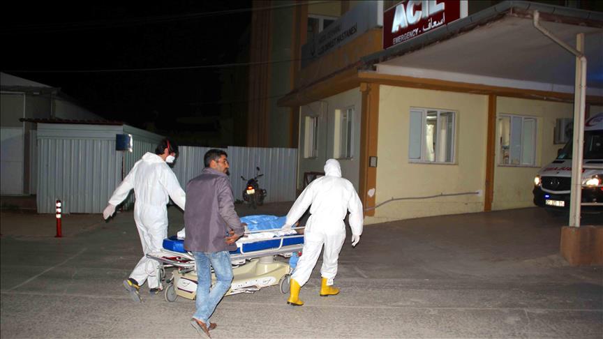 Turkey treats 58 Syrians for suspected chemical attack