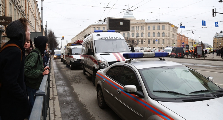 Eight detained in connection with St.Petersburg metro blast