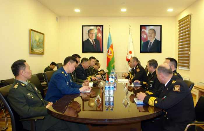 Chinese military delegation visits Azerbaijan