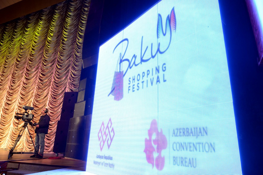 Opening ceremony of Baku Shopping Festival held at Heydar Aliyev Palace