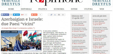 L'Opinione hails Azerbaijani multiculturalism