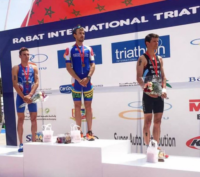 Azerbaijani athlete claims 2017 Rabat ATU Sprint Triathlon African Cup title