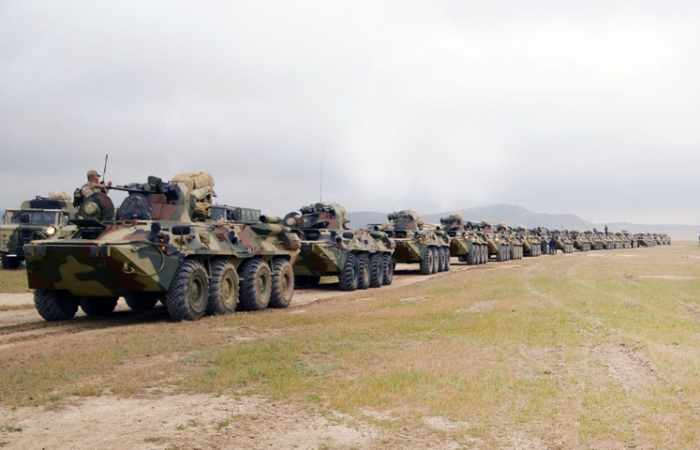 Azerbaijani army continues large-scale exercises