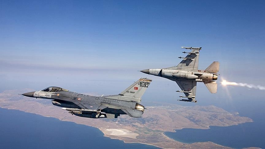 Turkish Air Force kills 11 PKK terrorists in southeast