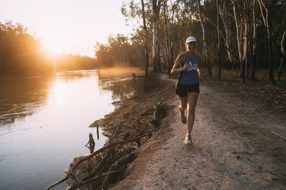 The woman running 40 marathons in 40 days