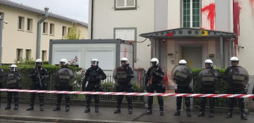 Turkish Consulate in Zurich attacked by masked group