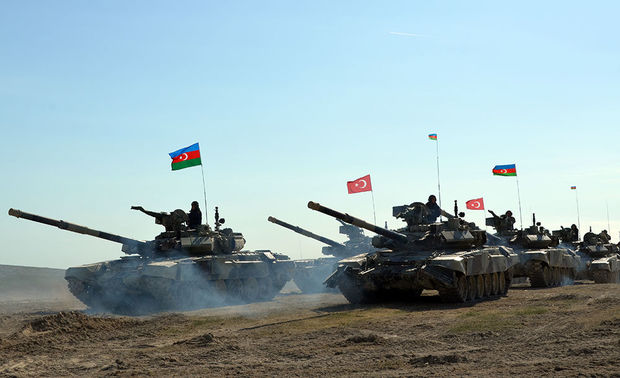 Various combat elements carried out during Azerbaijan-Turkey joint drills
