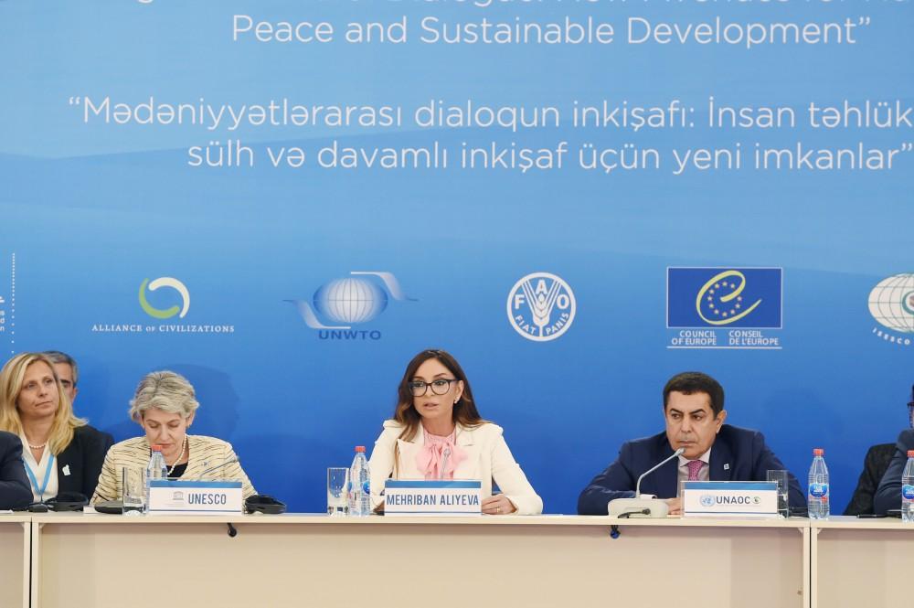 First VP Mehriban Aliyeva: Azerbaijan unites values of multiple civilizations