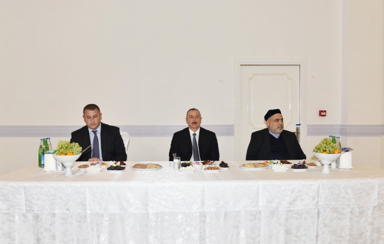 Ilham Aliyev attends memorial event for outstanding scientist Rafiga Aliyeva