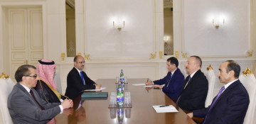 President Ilham Aliyev received Saudi Minister of State for Gulf Affairs