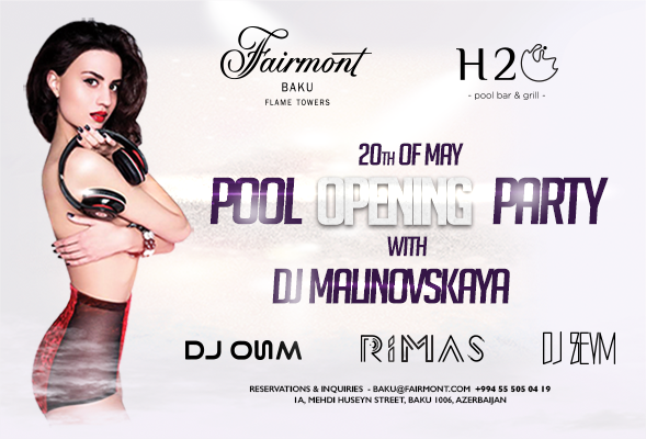 Ultimate start to summer: H20 Pool Opening Party - PHOTO - VIDEO