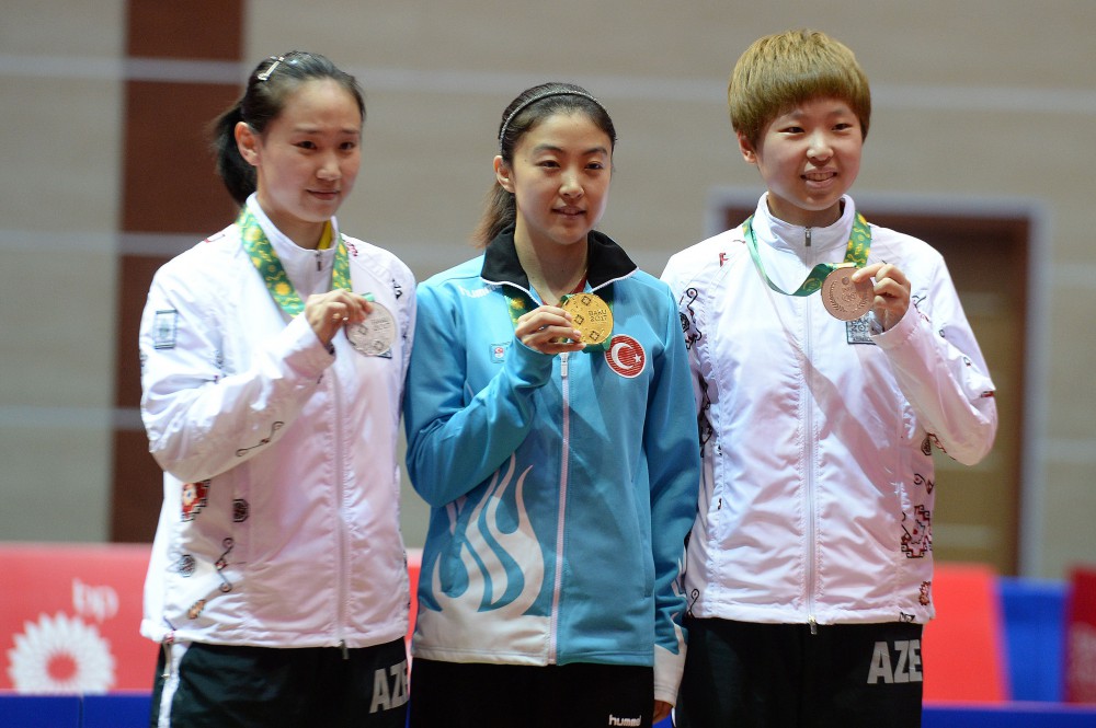 First Baku 2017 medals for Azerbaijani women table tennis players