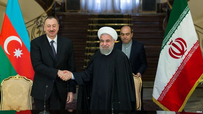 Azerbaijani president congratulates Iranian president