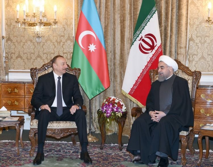 Azerbaijani President Ilham Aliyev phoned Hassan Rouhani