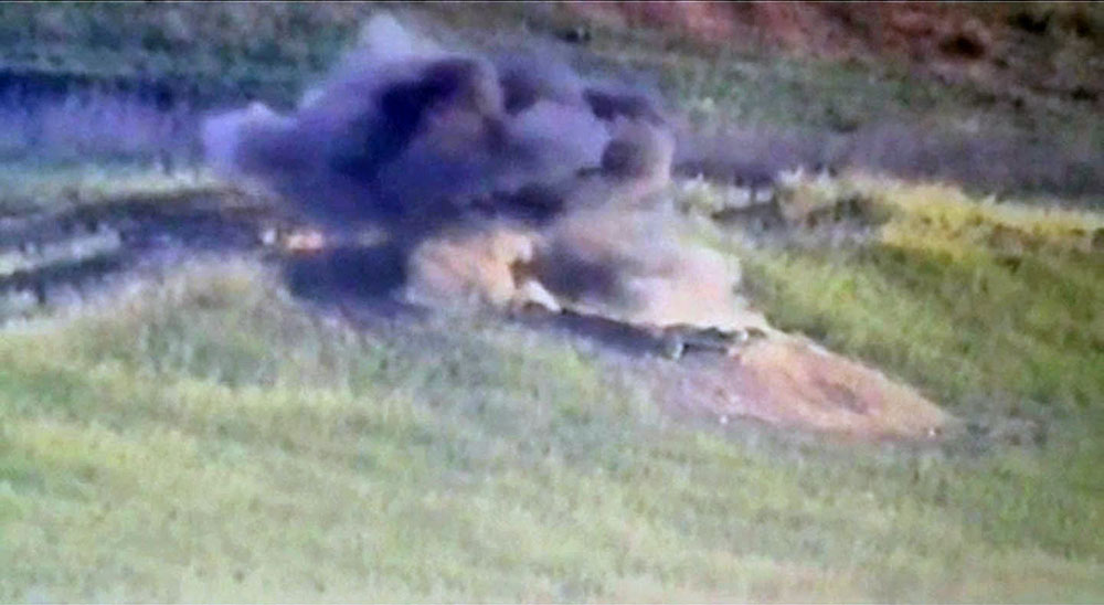 Permanent fire position of Armenian armed forces destroyed - VIDEO