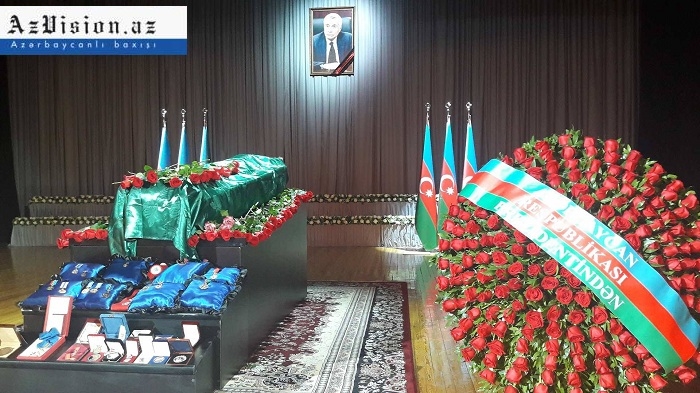 Farewell ceremony for Natig Aliyev held in Baku