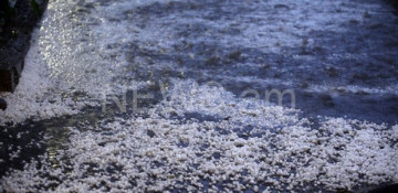 Strong hailstorm hits Yerevan 