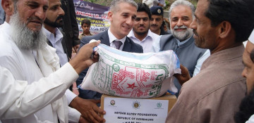 Heydar Aliyev Foundation delivers aid packages to needy in Pakistan’s Abbotabad