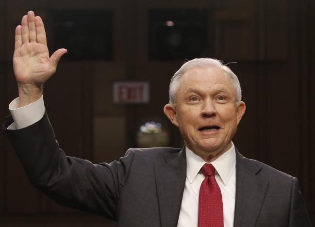 Sessions calls notion he colluded with Russia 'detestable lie'